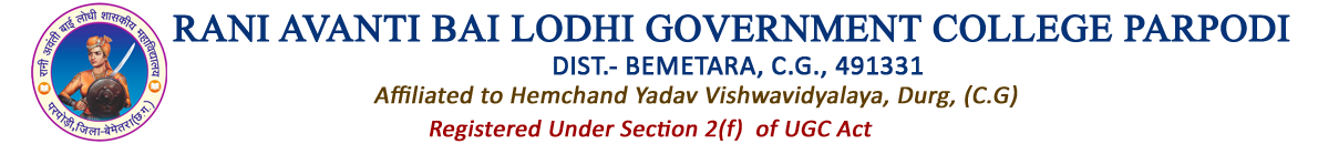  Rani Avanti Bai Lodhi Government College Parpodi, Pin Code :- 491331